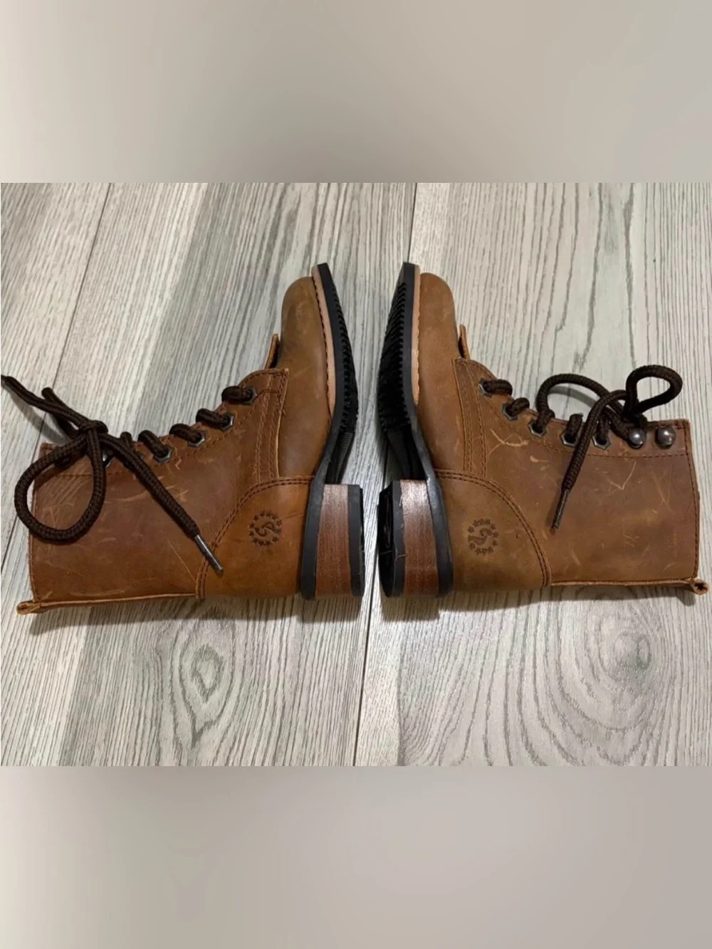 Toddler Girls Caballo Dorado Lace Up Boots Size 2